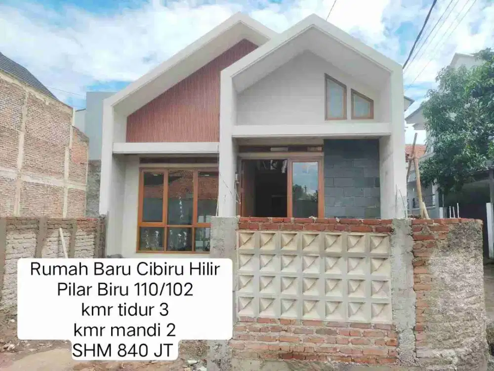Dijual rumah baru dekat upi cibiru cileunyi 840 juta