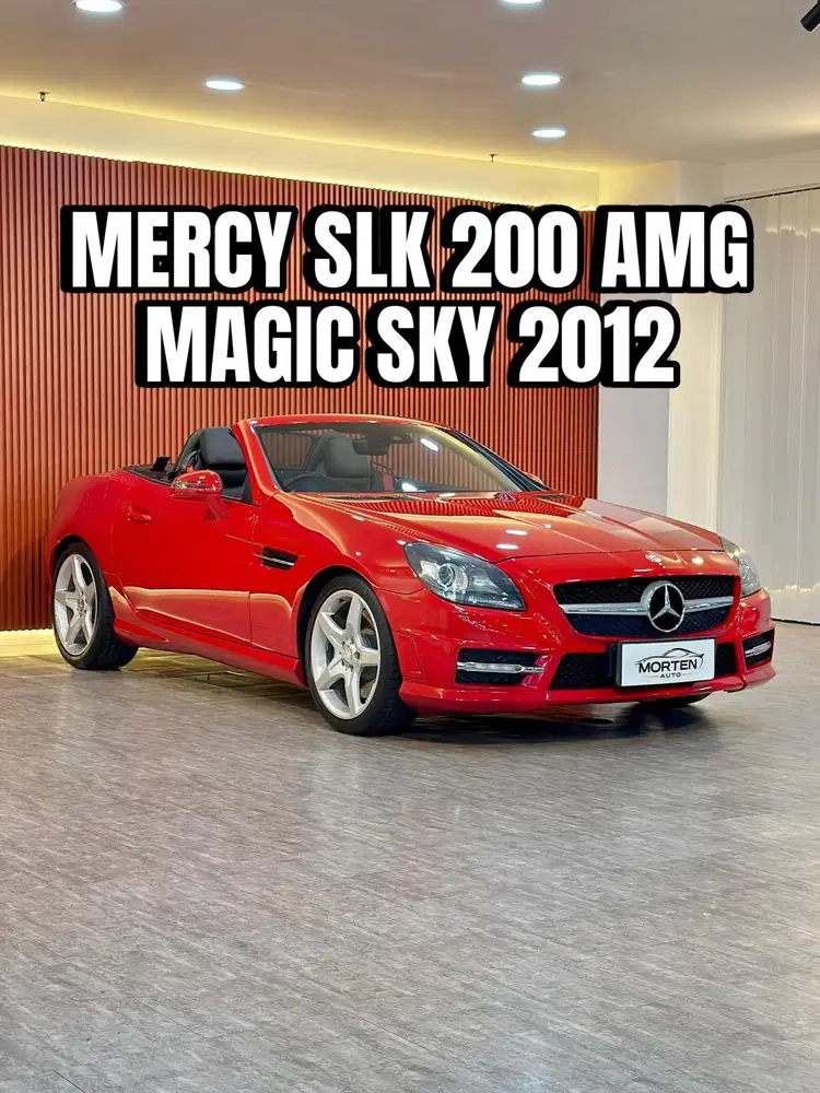 Mercedes Benz SLK 200 AMG Magic Sky 2012 low km