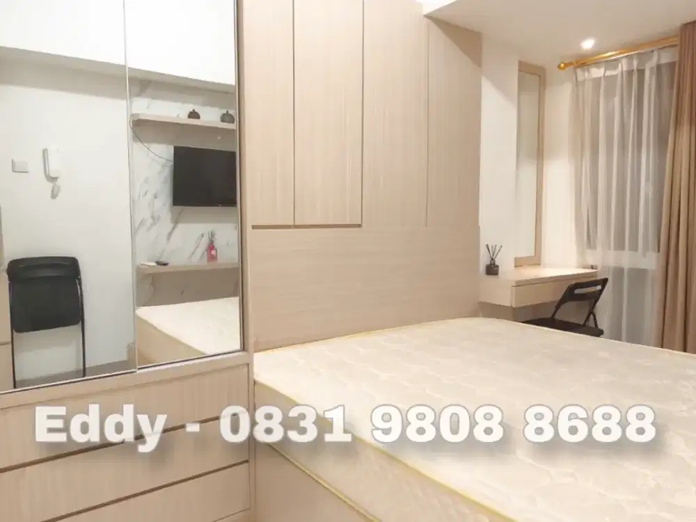 Disewakan Tokyo Riverside Apartment- Studio Full Furnished Garden & Seaview