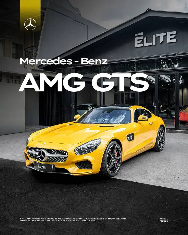 2015 Mercedes-Benz AMG GTS Solarbeam Yellow
