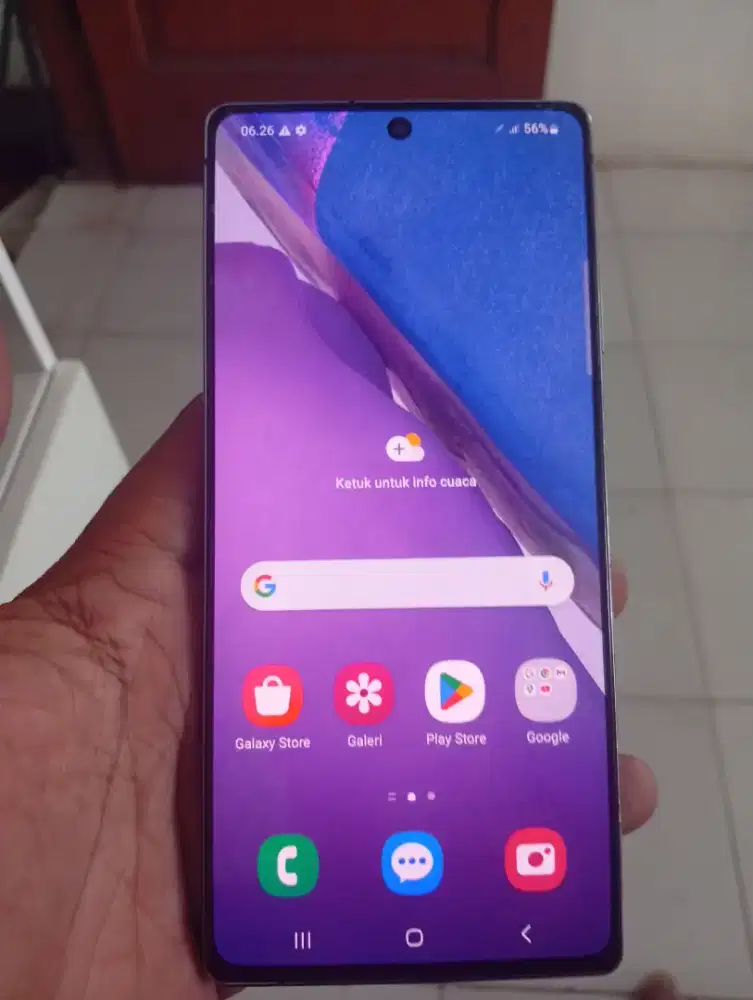 Samsung Note 20 8/256Gb resmi sein minus