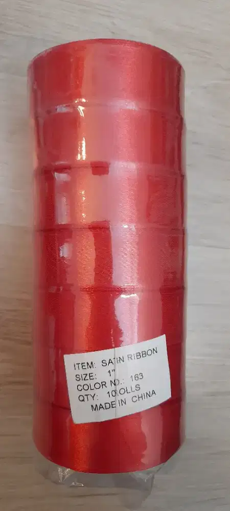 SATIN RIBBON 7 ROLL