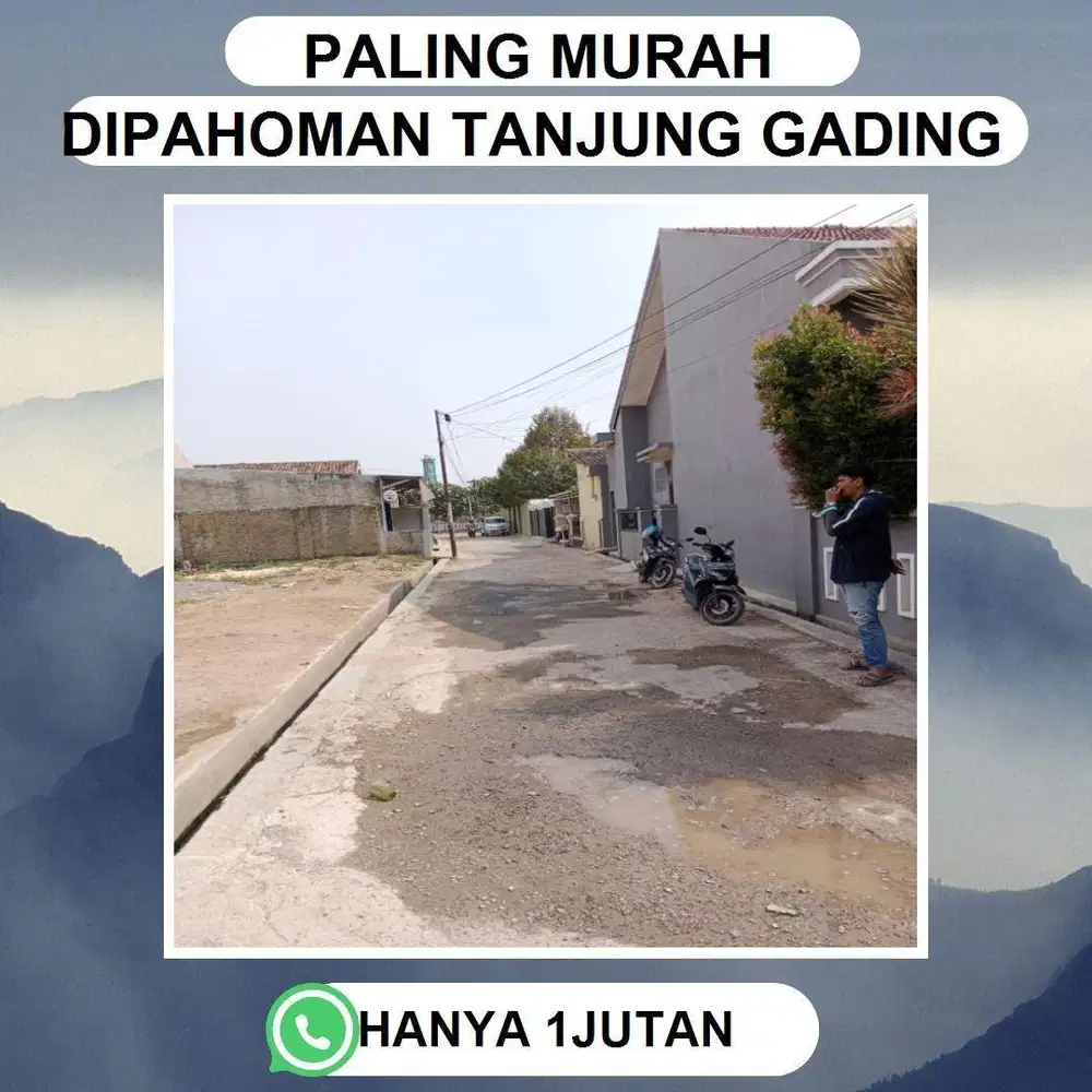 TANAH KEDAMAIAN BANDAR LAMPUNG DEKAT PUSAT KOTA BANDAR LAMPUNG