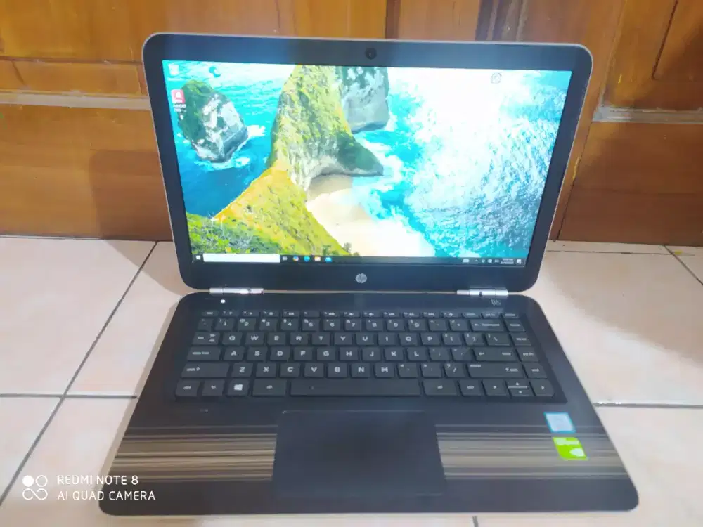 Laptop Touchscreen HP Pavilion Core i5 gen7/Ram 8/SSD 256/NVidia 940mx