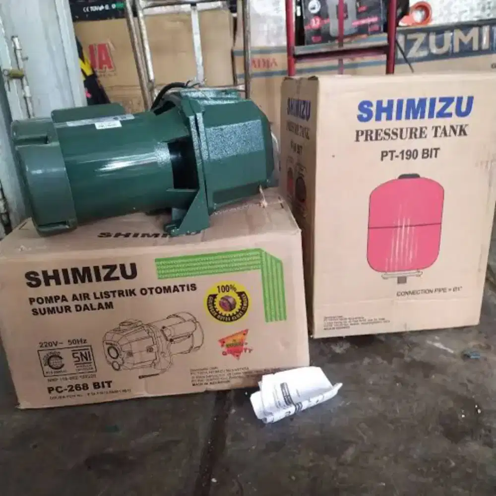Mesin Air Shimizu PC 268 Bit