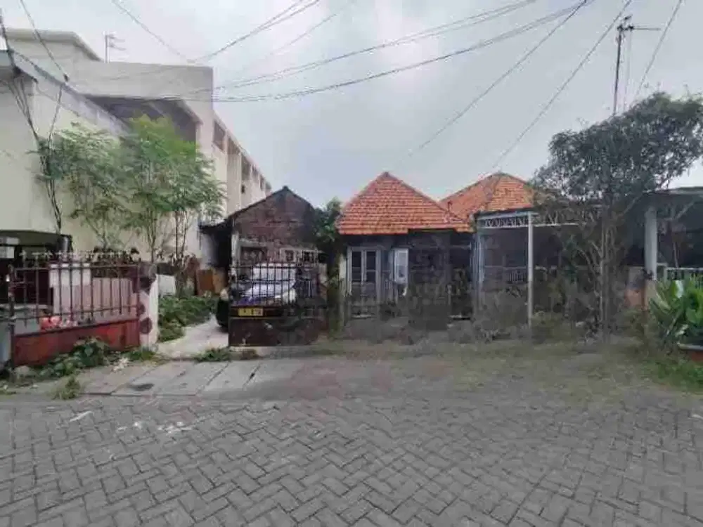 BAGONG GINAYAN dekat Raya Ngagel ‼️ Jual Rumah Lama Lebar 10 Hitung Tanah Tengah Kota