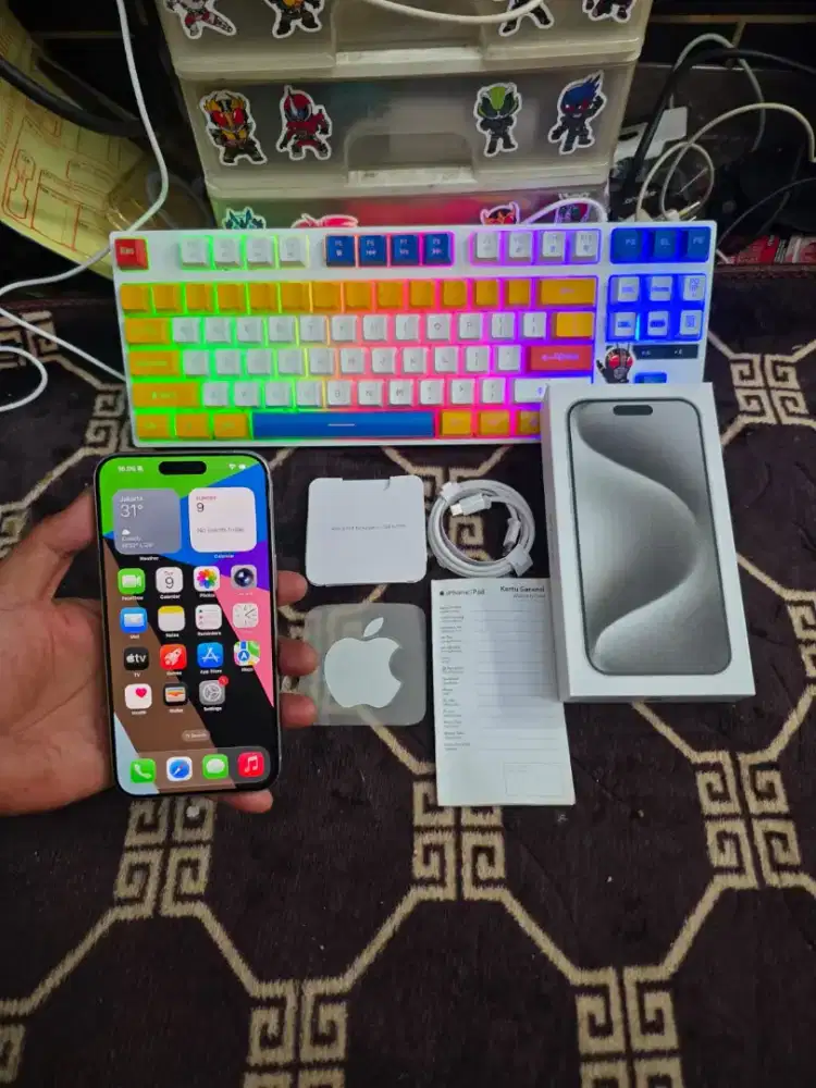 iPhone 15 Pro Max 512Gb iBox Mulus Normal Bisa TT