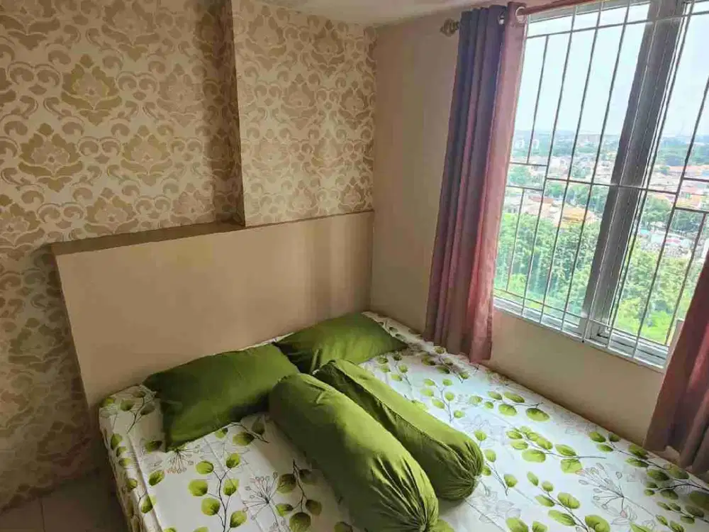 Sewa 2BR Furnished diatas Mall Bassura City Apartemen Lantai Rendah