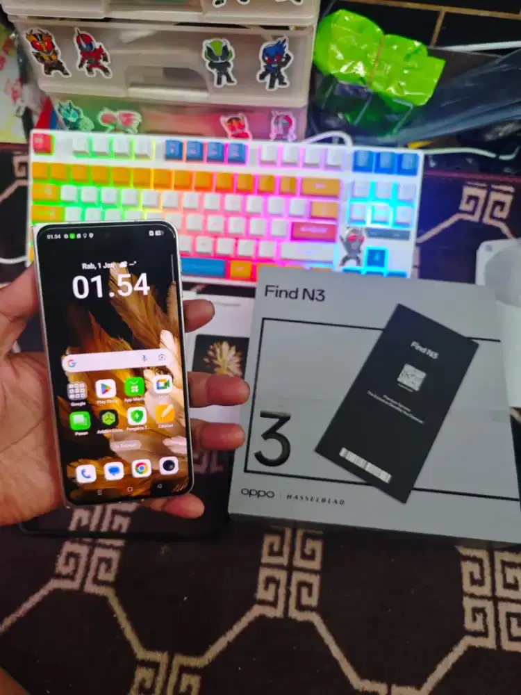 Oppo an3 Fold 5G Ram 16/512Gb Normal Bisa TT