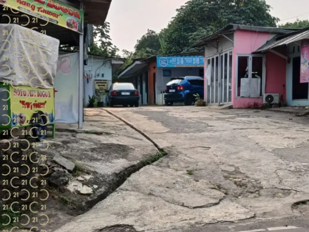 Dijual Tanah Dan Bangunan Di Jalan Letda Natsir Gunung Putri Bogor