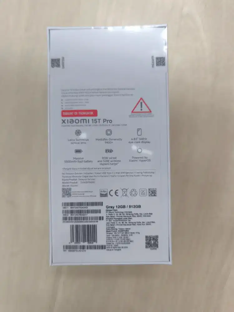 Xiaomi 15 T Pro 12/512 LIKE NEW