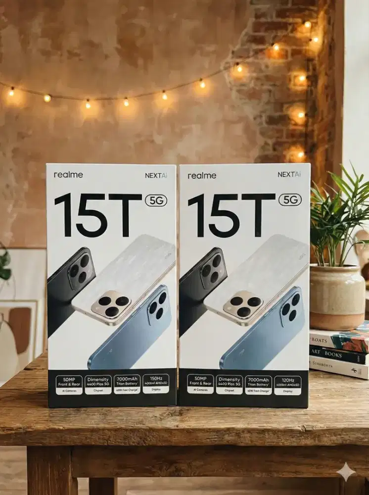 Realme 15T 16gb/256gb Bergaransi Resmi