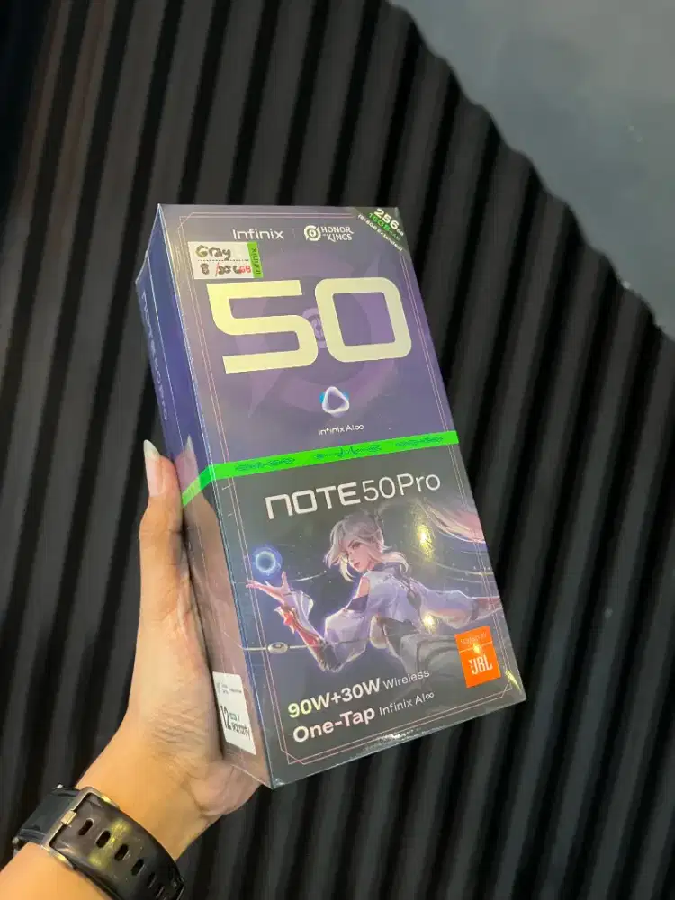 Infinix Note 50 Pro 8GB+8GB/256GB Jual Murah New Segel