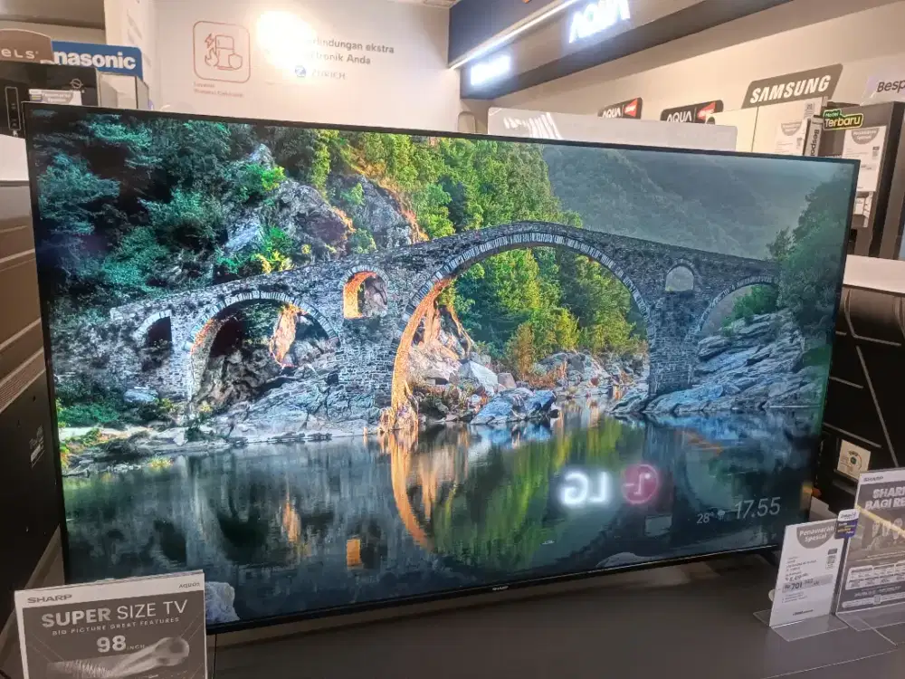 Bunga Cicilan 0% SHARP LED GOOGLE TV 4K 65 INCH