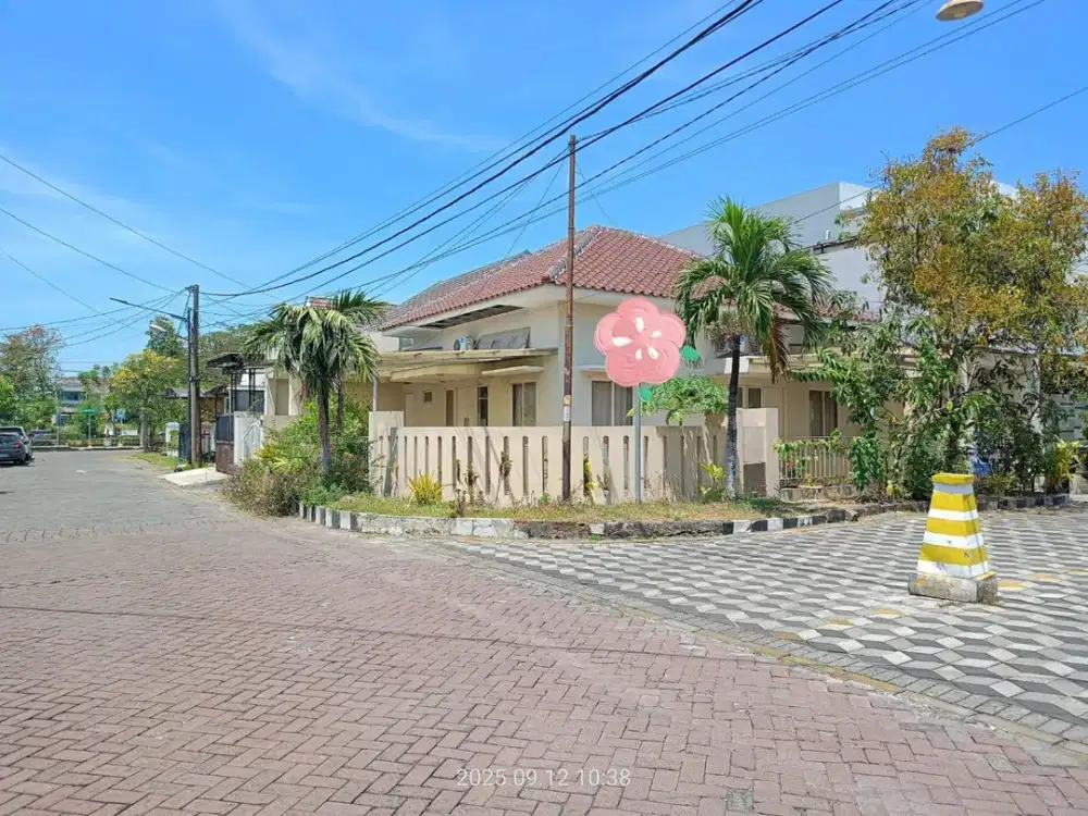 Disewakan rumah 1 lantai kondisi BAGUS Hook SEMI FURNISHED, Nirwana Eksekutif , Surabaya Timur