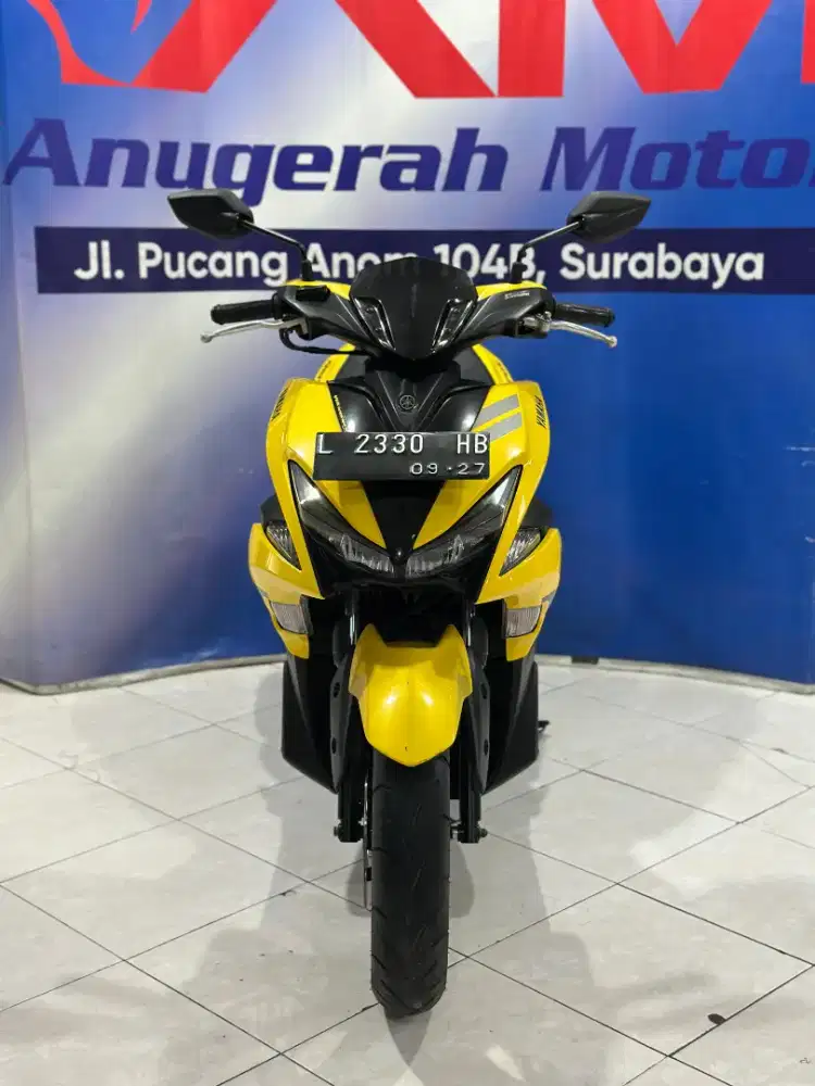 Yamaha Aerox Vva KM 10ribu Tahun 2017 155cc