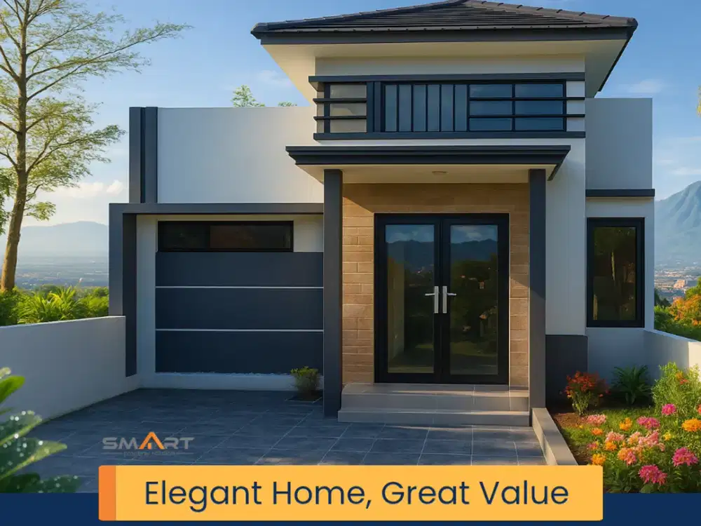 Rumah Minimalis Modern Ready Unit Dekat UNMER & Malang City Point dengan DP Ringan dan Free All Biaya Pajak