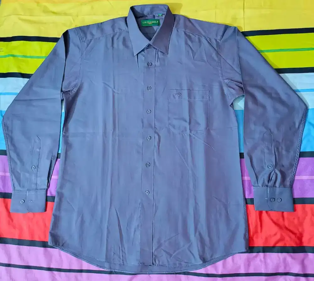 Kemeja keren premium branded Crocodile size XL