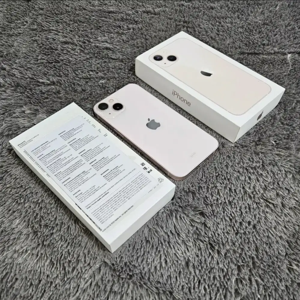 Iphone 13 128Gb Pink garansi resmi IBOX