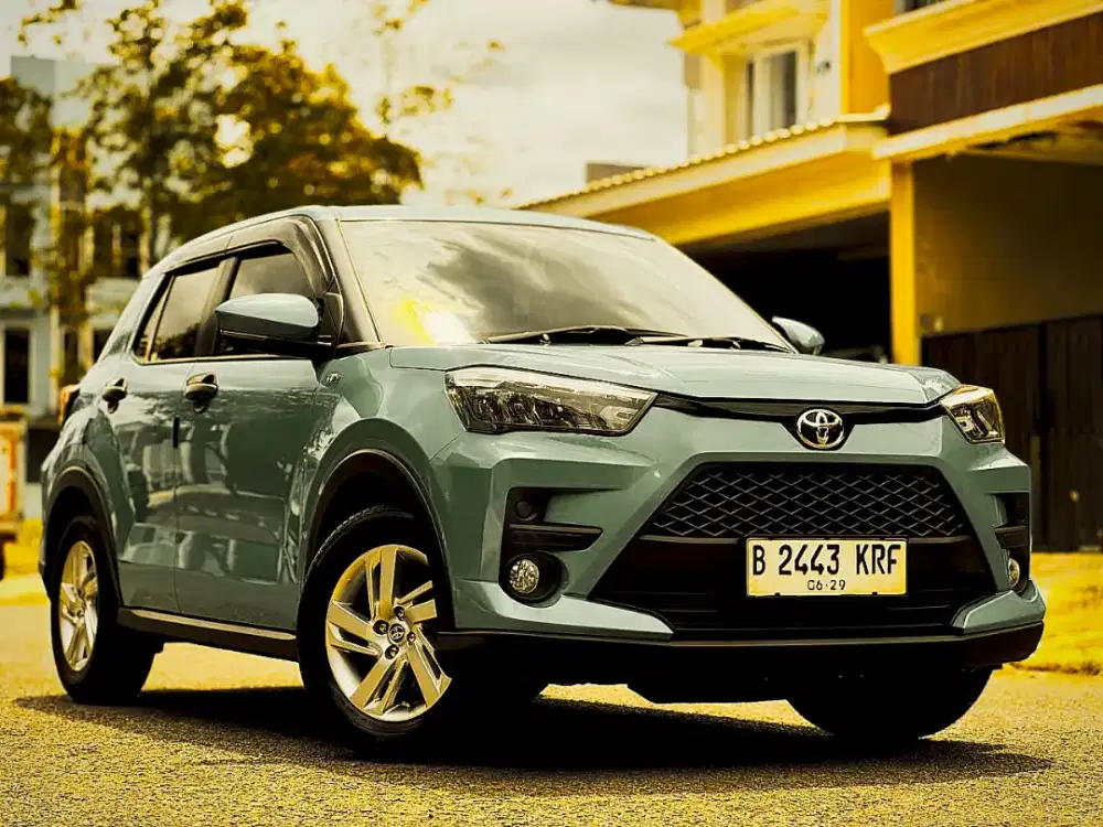 LOW KM!!! Toyota Raize 1.2 G AT 2024 Biru Metalik