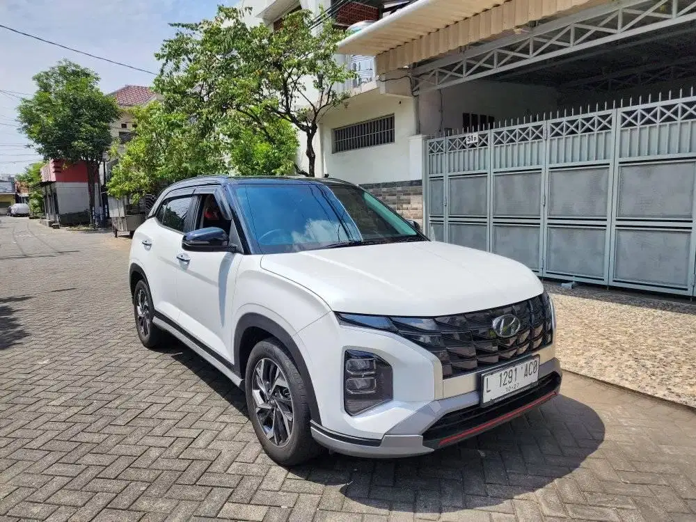 Hyundai Creta Prime Two Tone 2022 Matic Putih Muluus