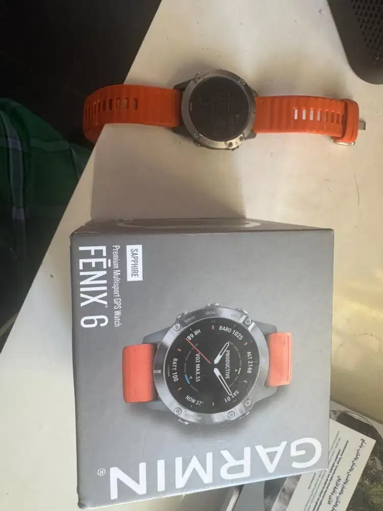Garmin Fenix 6 Sapphire Fullset