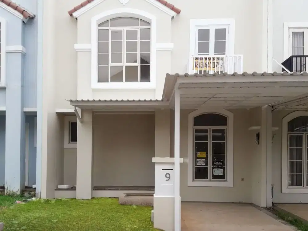 sewa rumah murah 3 kamar dekat universitas pelita harapan, UPH college karawaci tangerang banten