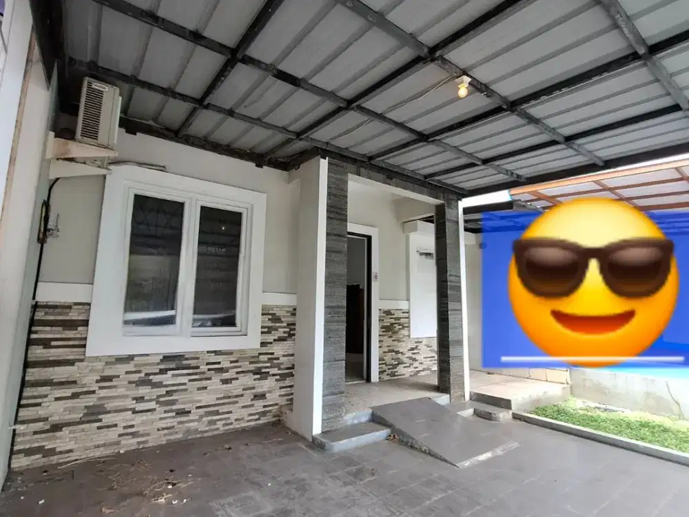 DIJUAL RUMAH BAGUS RANGKA BAJA RINGAN KOTA WISATA CIBUBUR BOGOR