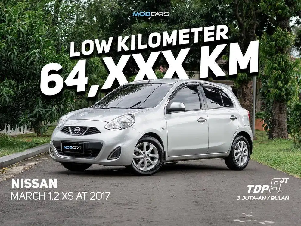 DP 9 JT!! NISSAN MARCH 1.2 XS AT 2017 MOBCARS MATIC