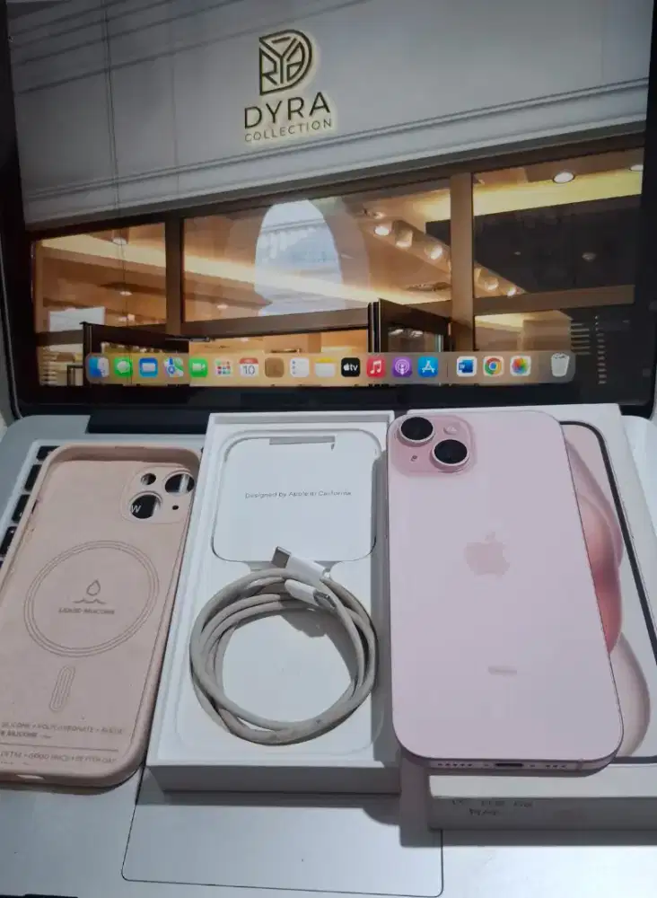 Apple Iphone 15 128GB Pink Resmi