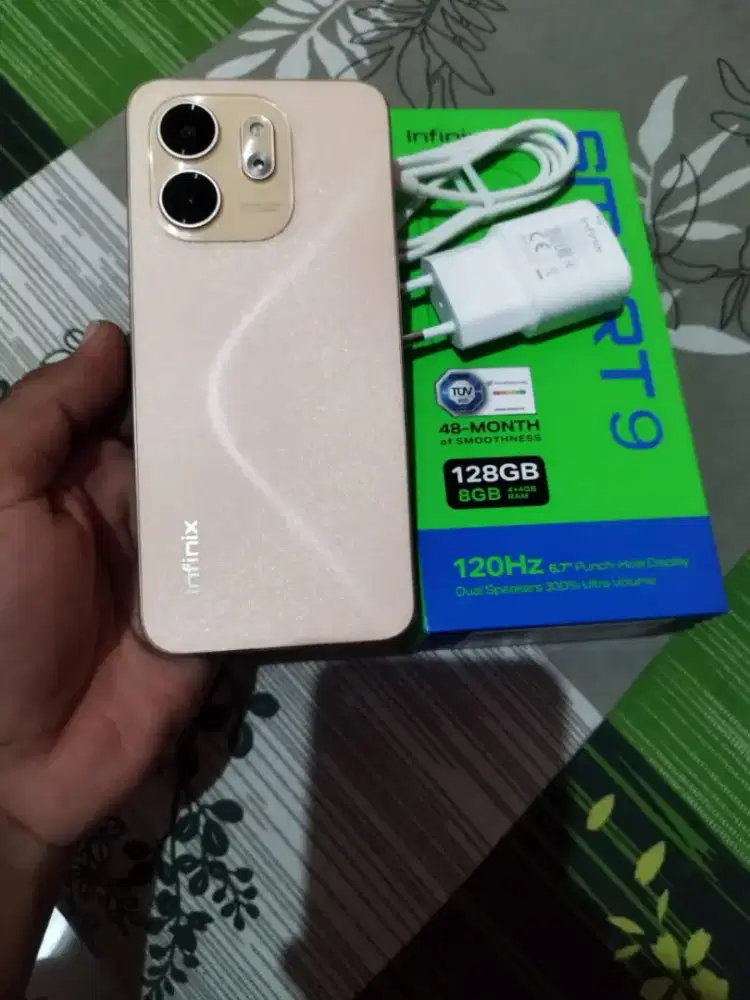 Infinix Smart 9 Ram 4+4/128 Fullset Gress Nominus.