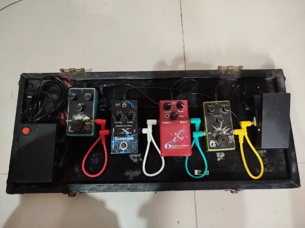 Jual borongan efek stompbox + hardcase
