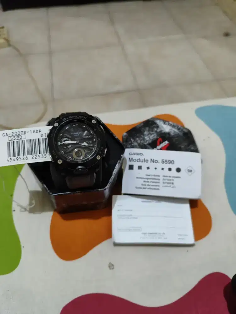 G-SHOCK 2000S HITAM