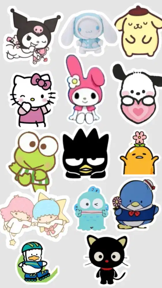 stiker sanriioo