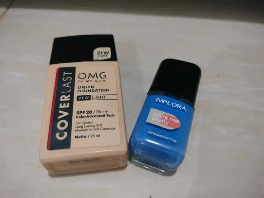 Free Foundation OMG & Nail Polish Implora