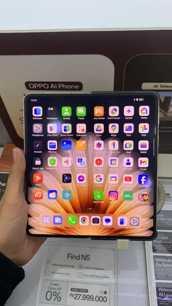 KREDIT OPPO FIND N5 TANPA DP CUKUP KTP , BUNGA 0%