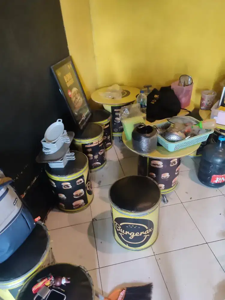 Kursi Meja Jualan, Taman, Teras