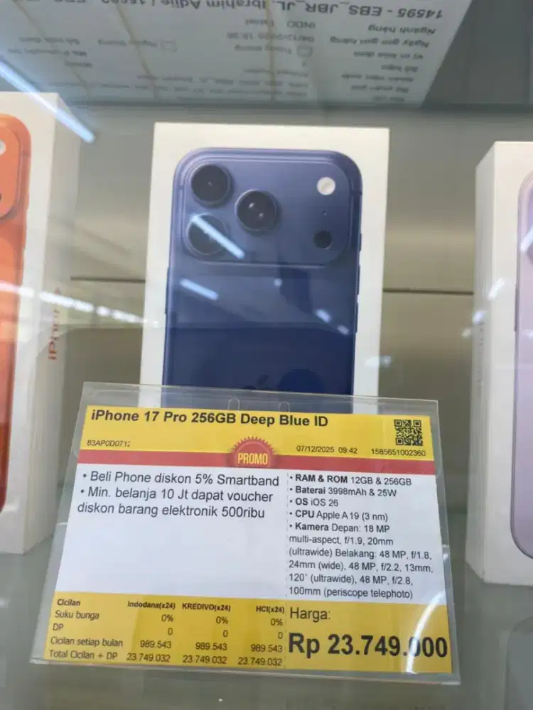 IPHONE 17 PRO 256 DEEP BLUE