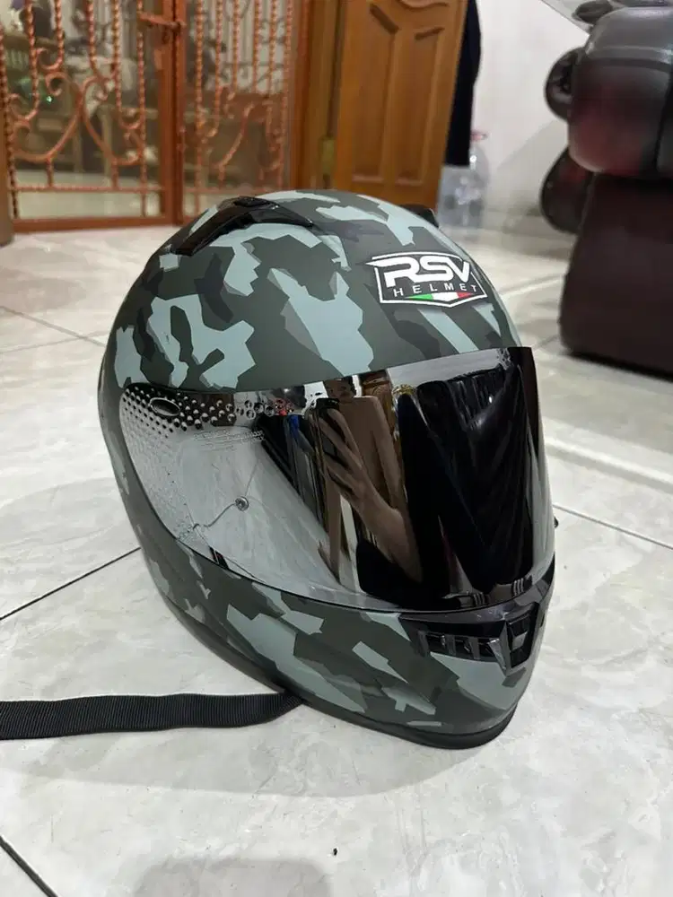 Helm RSV FF500 Full Face – Camo Green (Second)