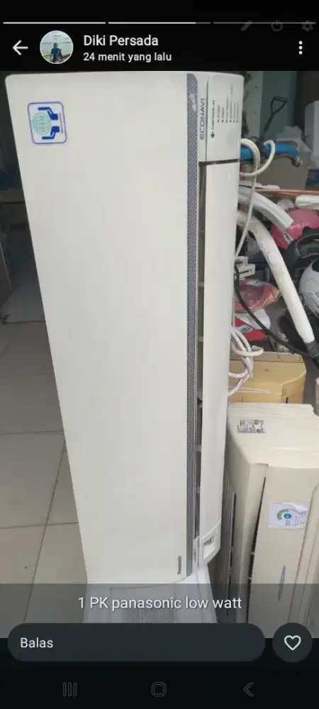 Ac panasonik 1 pk low watt