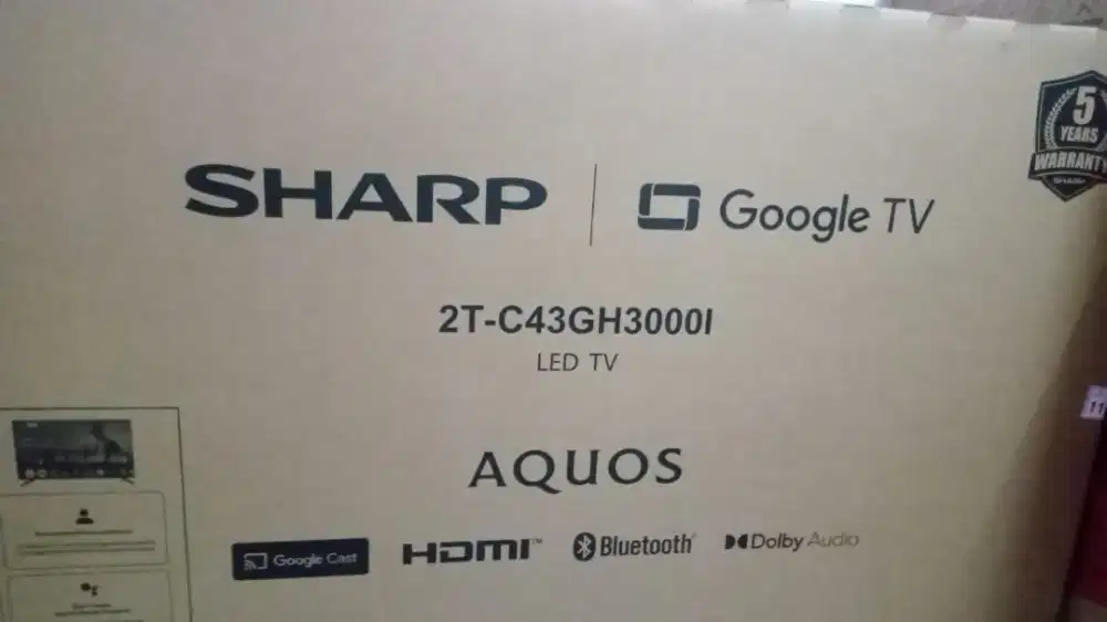 Smart TV sharp Aquos 43 2T-C43GH30001