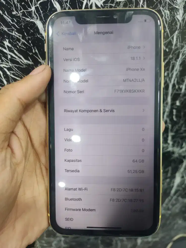 Ip xr 64 inter fullset axis only