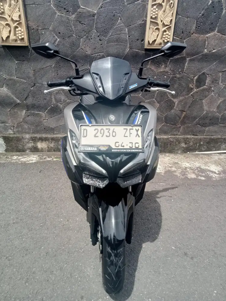 Aerox Alpha 2025. Pajak ON. Like New. KM Low. Original. Cash/Kredit/TT