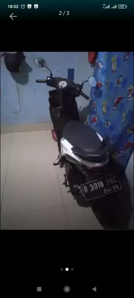 Motor Honda beat injeksi