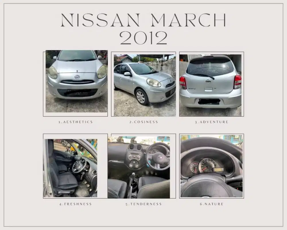 Nissan march 2012 MT silver