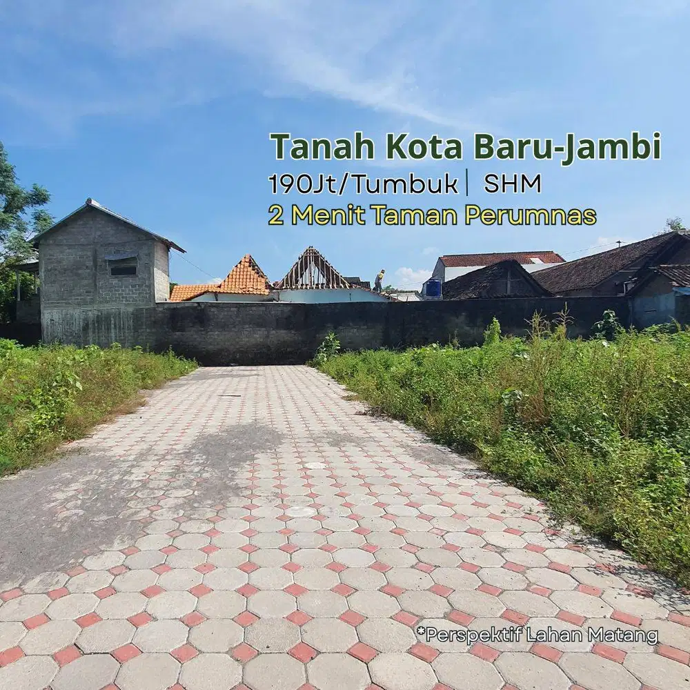 2 Menit Dian Harapan, Dijual Tanah Kota Jambi SHM Siap Bangun
