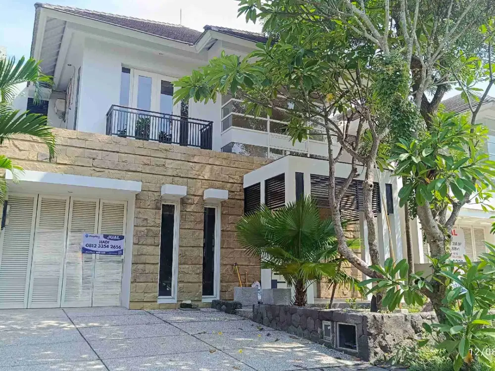 Rumah Citraland konsep villa dekat Universitas Ciputra Full Furnish