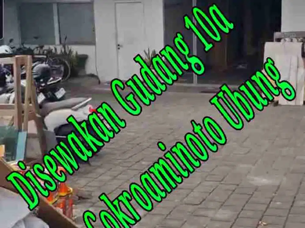 Disewakan Gudang 10a di Jln Cokroaminoto Ubung Denpasar Bali