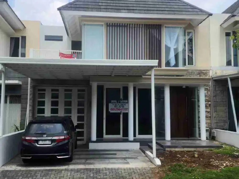 DIJUAL/SEWAKAN CEPAT RUMAH SIAP HUNI GREENLAKE CITRALAND SURABAYA BARAT