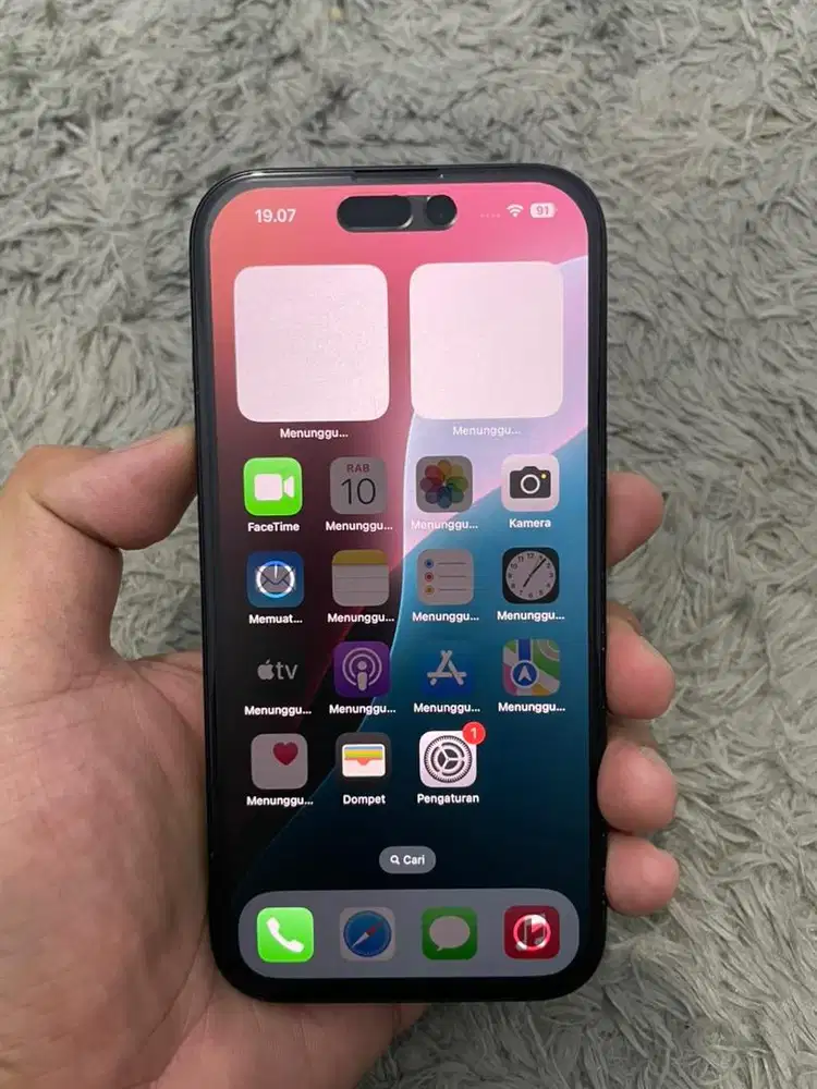 Iphone 15 128gb resmi ibox second hp dus murah